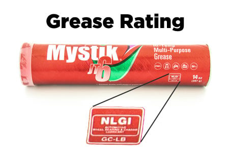 chassis grease rating