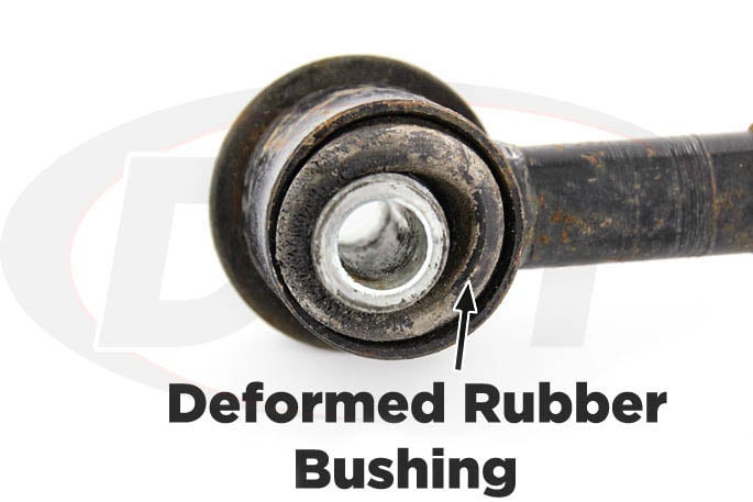 original rubber bushing with gap