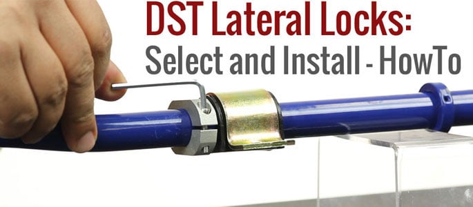 DST Lateral Locks – sway bar shifting no more
