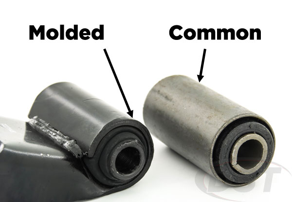 common or molded rear leaf spring bushing