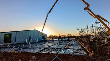 new office construction