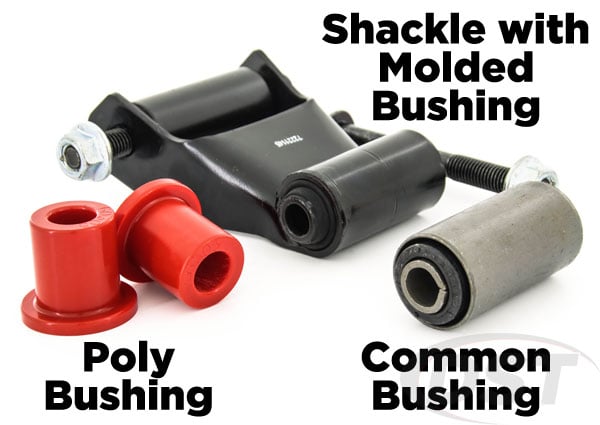 replacement shackle bushings 80-90 ford