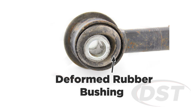 deformed rubber bushing example