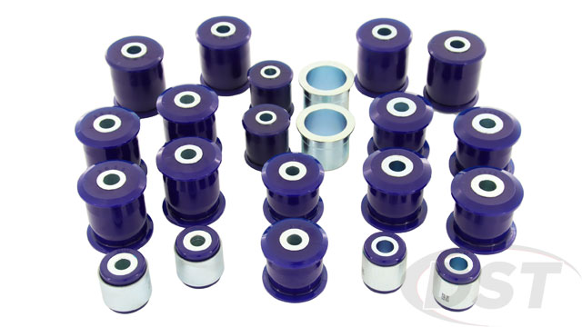 Create a solid foundation for your Jeep with SuperPro's master bushing kit