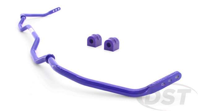 The SuperPro adjustable rear sway bar for the Tesla Model 3 offers 20mm of adjustability