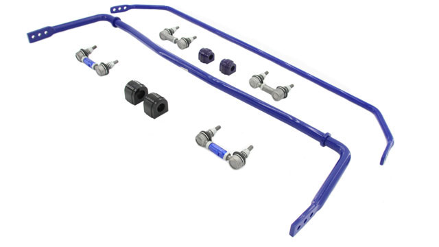 SuperPro matched the performance capabilities of a front and rear sway with adjustable end links and polyurethane bushings to develop a comprehensive upgrade kit for your MX5 or 124 Spider