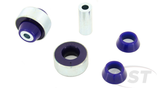 Polyurethane control arm bushings maintain your alignment for better handling