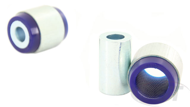 Polyurethane offers superior durability and performance over standard rubber bushings