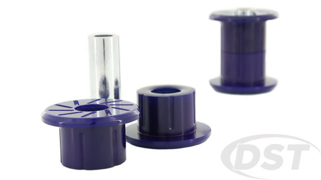 The multi piece design of SuperPro's polyurethane leaf spring bushings allows full articulation and movement for the smoothest ride