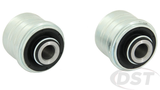Spherical bearings utilize the precision and strength of metal to create better handling and cornering over traditional rubber and polyurethane bushing options