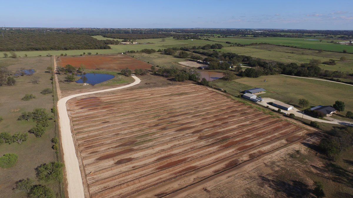 Aerial Image of the New Warehouse Site
