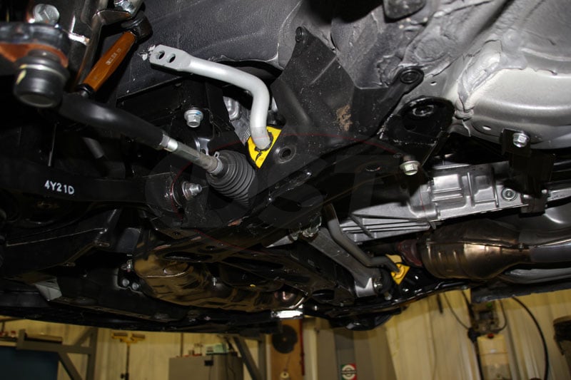 brz front sway bar install