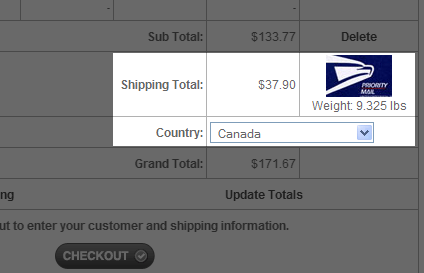 Shipping Suspension.com in Canada
