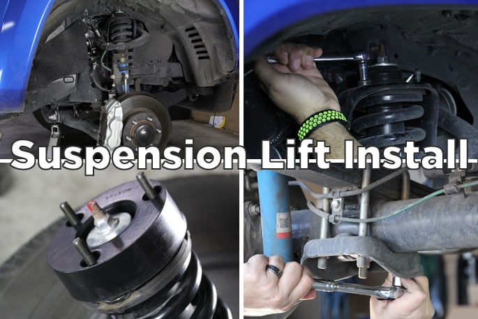 suspension lift installation