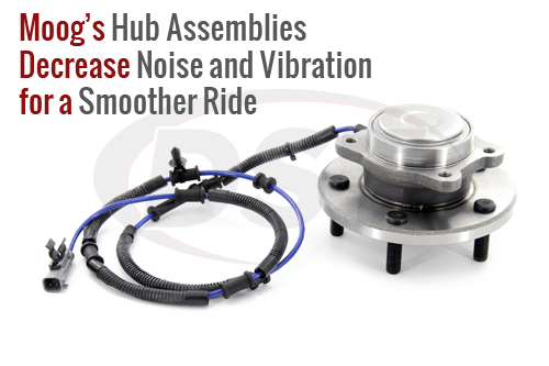 Moog wheel bearing and hub assembly