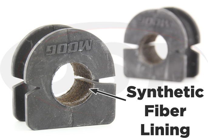 synthetic fabric lined 28mm sway bar bushings
