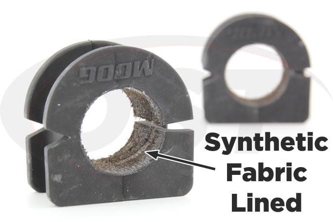 33mm synthetic fabric lined front sway bar bushings