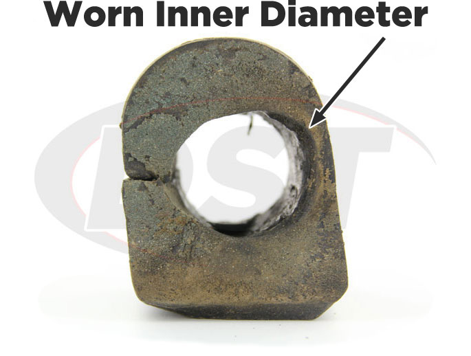 worn inner diameter oe sway bar bushing