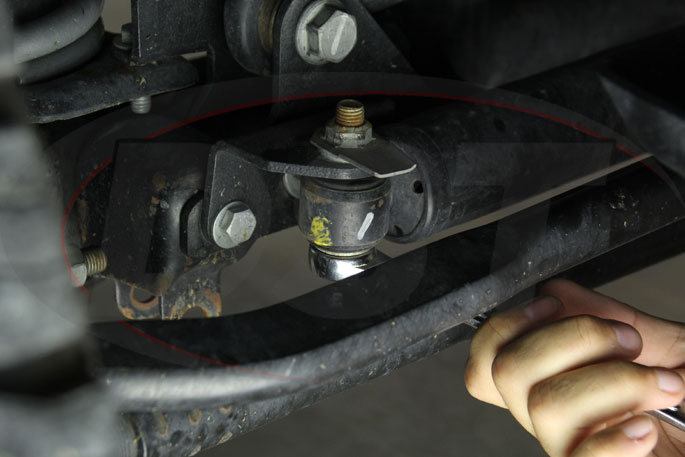 removing stock steering stabilizer