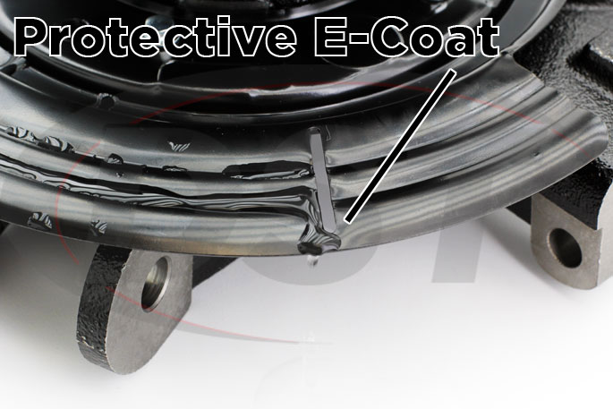 moog knuckle with ecoat for volkswagen