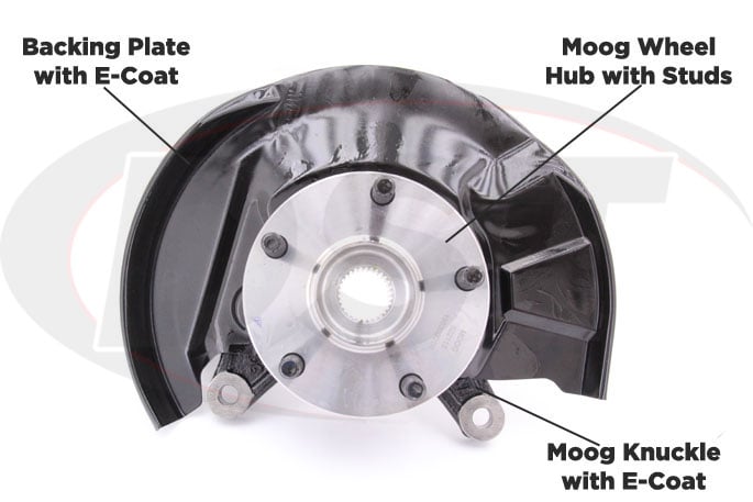 lk021 moog steering knuckle assembly
