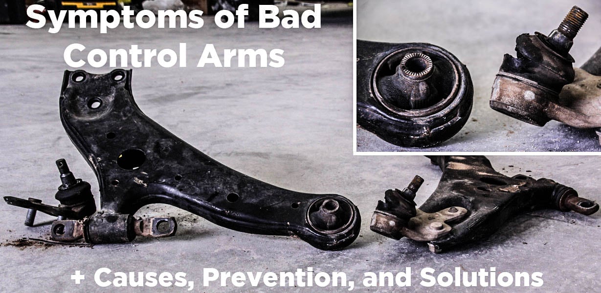 symptoms of bad control arms