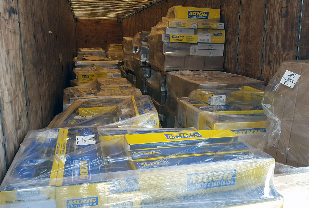 An 18 wheeler full of moog