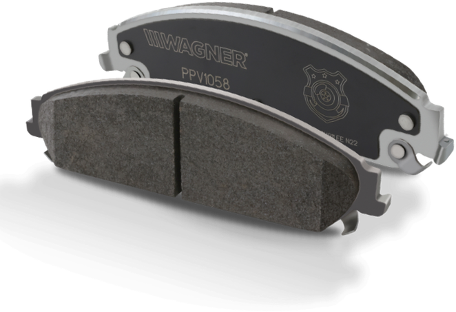 Two Wagner PPV brake pads