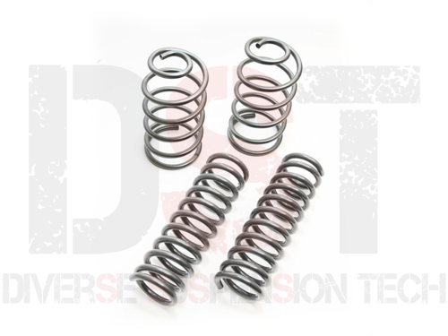 Front and Rear Coil Spring Set