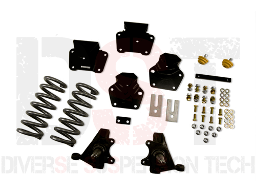 Lowering Kit 4 inch Front and 4 inch Rear - without Shocks