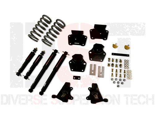 Lowering Kit 4 inch Front and 4 inch Rear - with Nitro Drop II Shocks