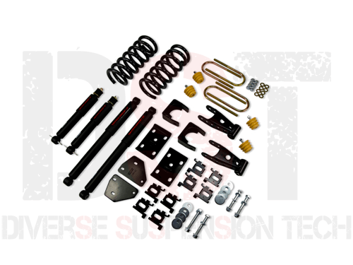 Lowering Kit 2 inch Front and 5 inch Rear - with Nitro Drop II Shocks