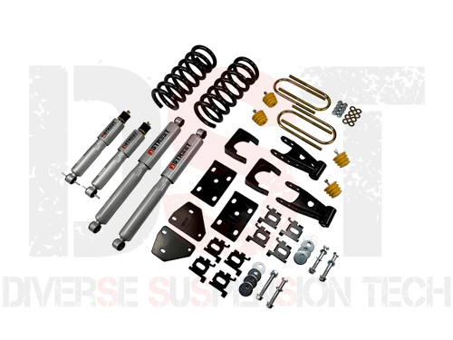 Lowering Kit 2 inch Front and 5 inch Rear - with Street Performance Shocks