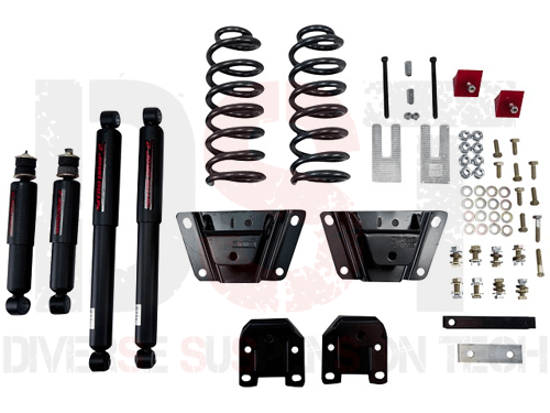 Lowering Kit 2 inch Front and 4 inch Rear - with Nitro Drop II Shocks