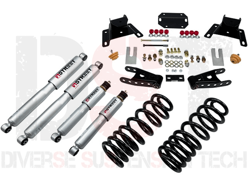 belltech-926sp Lowering Kit 2 inch Front and 4 inch Rear - with Street Perf...