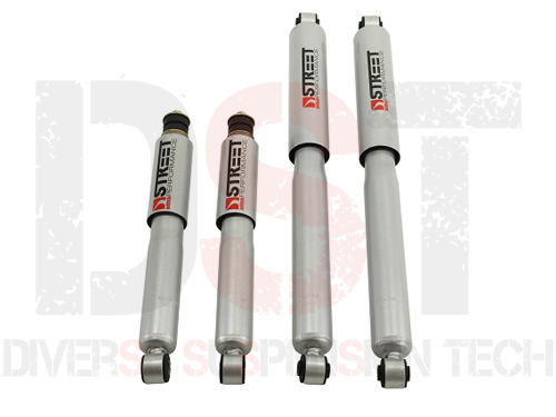 Street Performance Front and Rear Shock Absorber Set