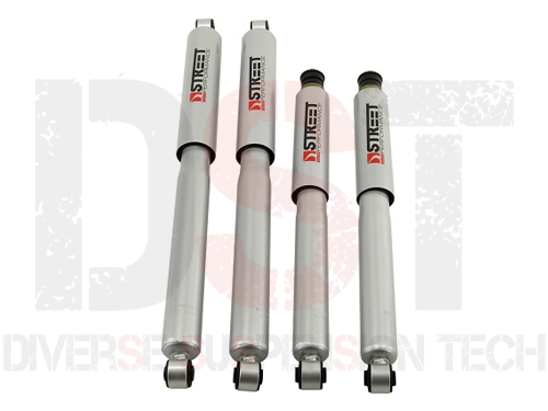 Street Performance Front and Rear Shock Absorber Set - 4WD