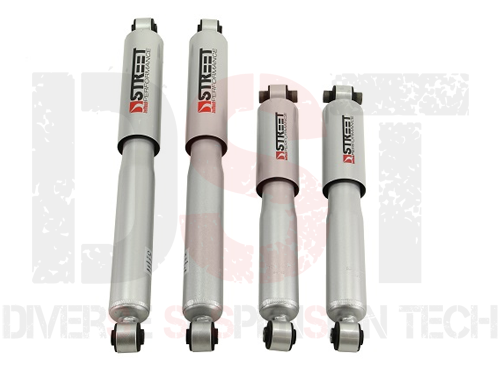 Street Performance Front and Rear Shock Absorber Set - AWD