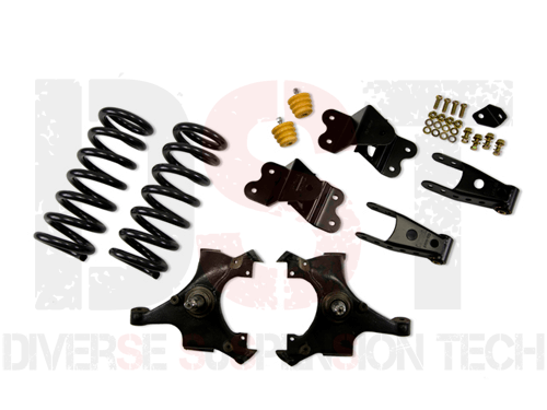 Lowering Kit 3 inch Front and 4 inch Rear - without Shocks