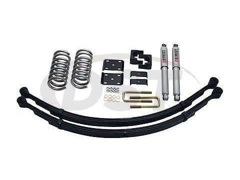 Lowering Kit 2 inch Front and 4 inch Rear - with Street Performance Shocks
