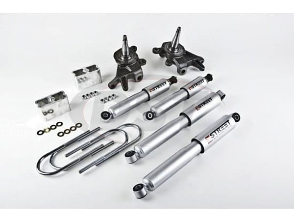 Lowering Kit 2 inch Front and 3 inch Rear - with Street Performance Shocks