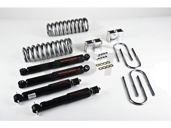 Lowering Kit 2 inch Front and 3 inch Rear - with Nitro Drop II Shocks