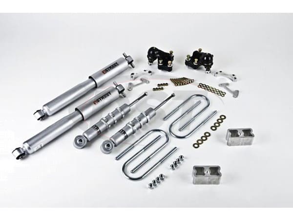Lowering Kit 2 inch Front and 2 inch Rear - with Street Performance Shocks