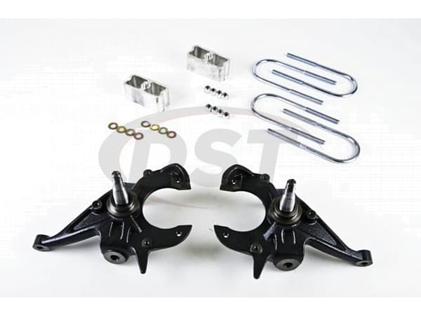 Lowering Kit 2 inch Front and 2 inch Rear - without Shocks