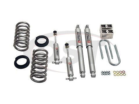 Lowering Kit 2 inch Front and 3 inch Rear - with Street Performance Shocks