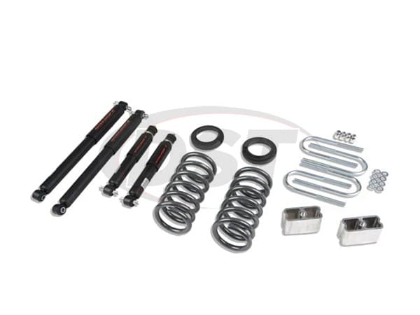 Lowering Kit Adjustable Front and 3 inch Rear - with Nitro Drop II Shocks