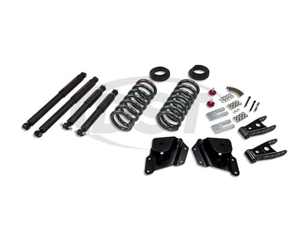 Lowering Kit Adjustable Front and 3 inch Rear - with Nitro Drop II Shocks
