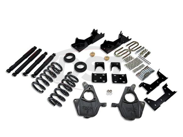 Lowering Kit Adjustable Front and 6 inch Rear - with Nitro Drop II Shocks