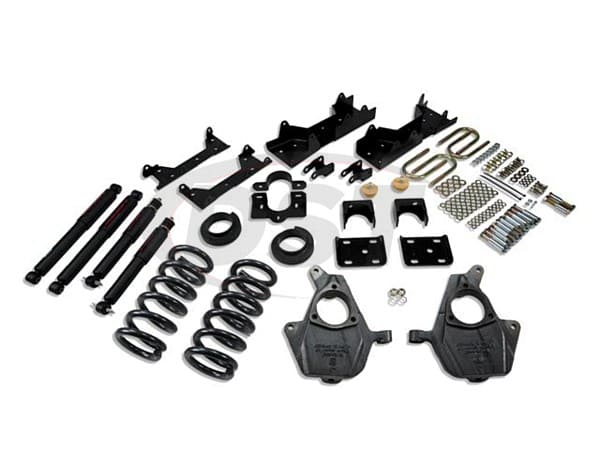 Lowering Kit Adjustable Front and 7 inch Rear - with Nitro Drop II Shocks