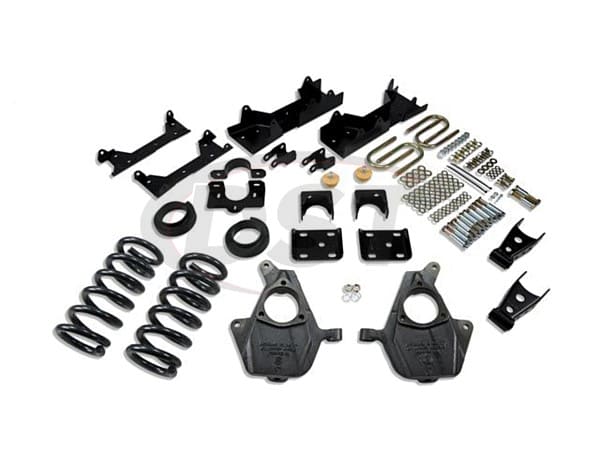 Lowering Kit Adjustable Front and Rear - without Shocks